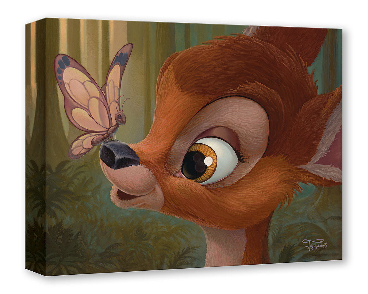 Nosey Butterfly - Disney Treasure On Canvas